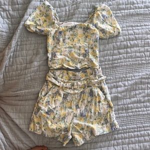 Floral matching set